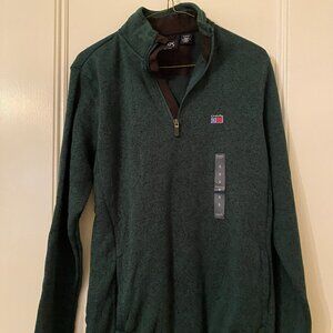 Chaps Mens fleece pullover sweater